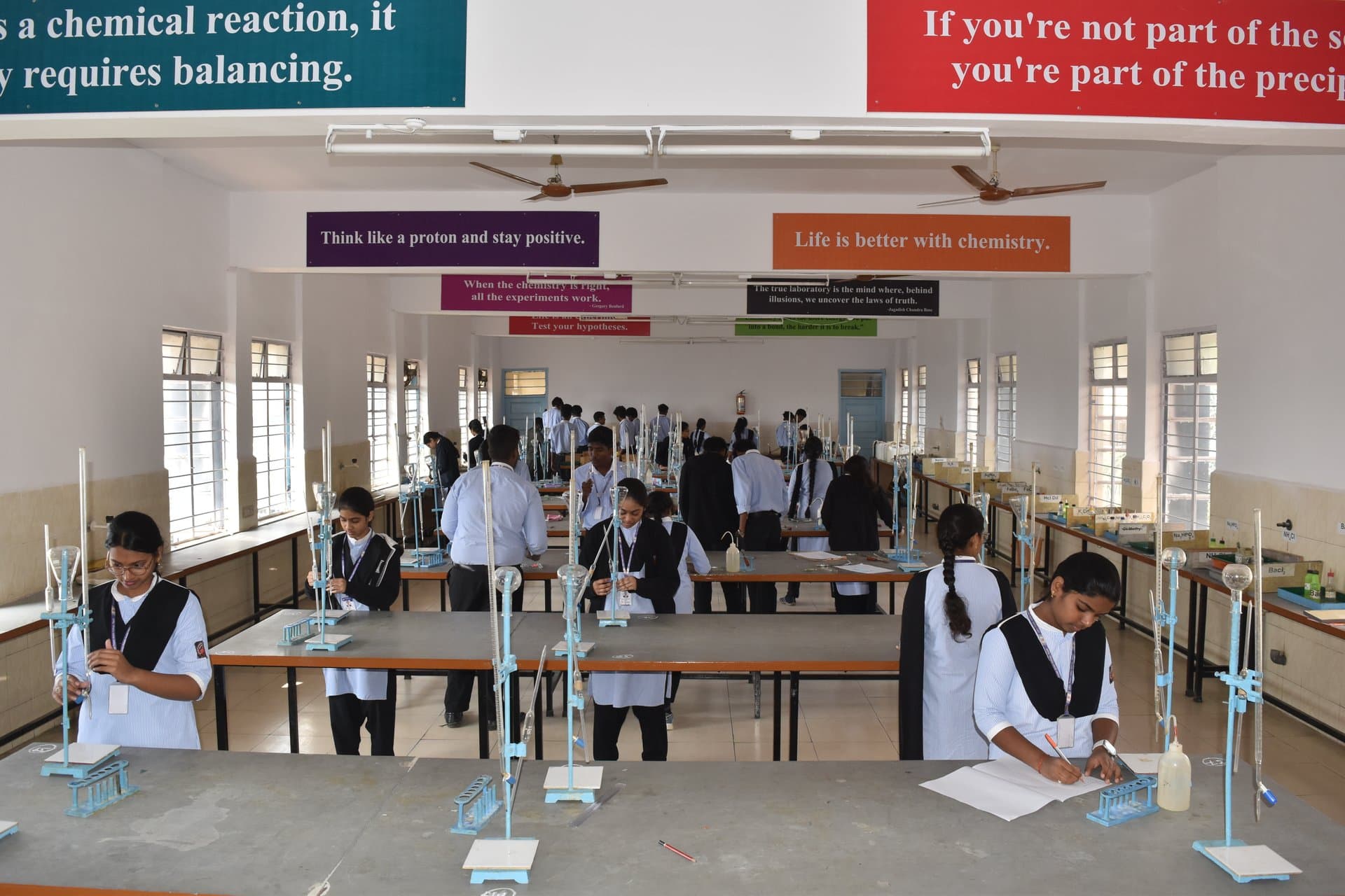 Chemistry Laboratory — Titration & Analytical Practicals