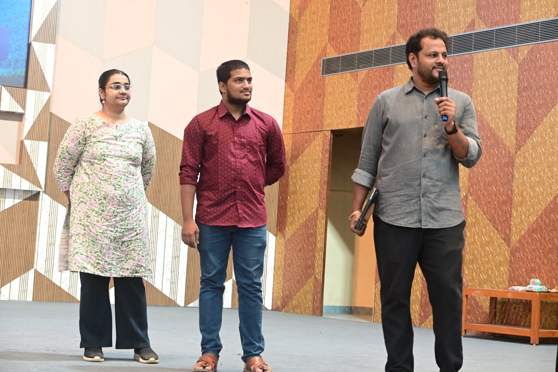 Distinguished Panel of Speakers addressing LFJC Students
