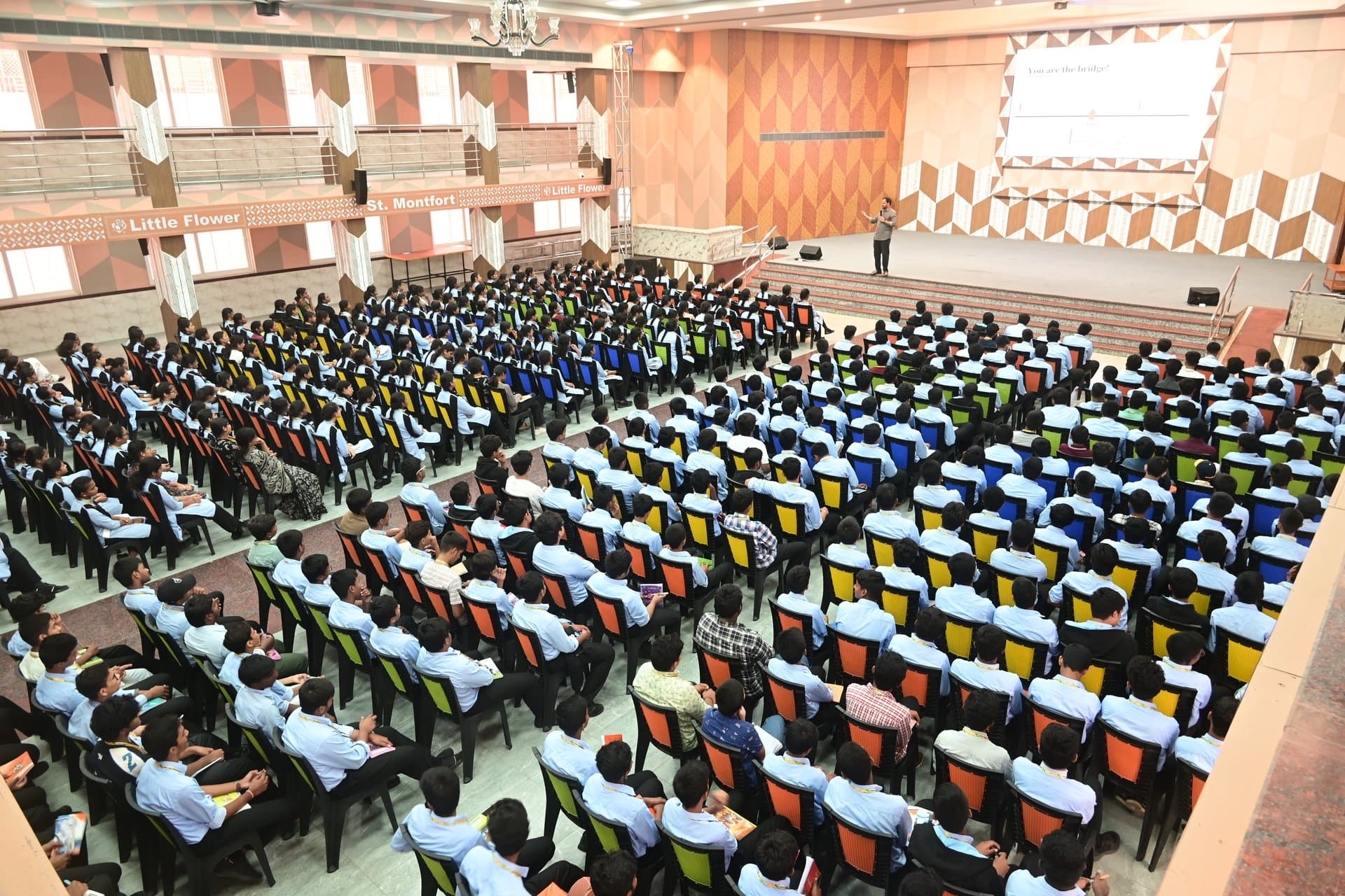 Keynote Introduction & Student Address in Auditorium