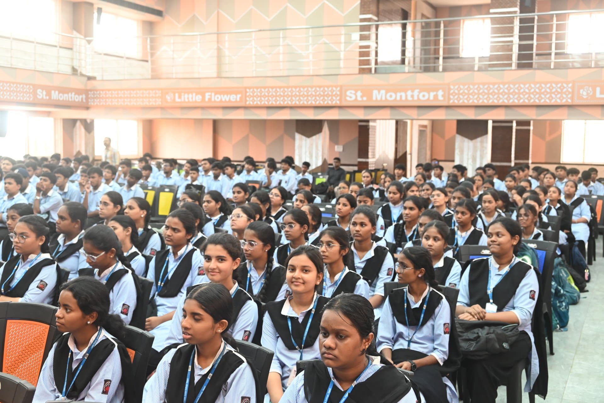 Tiered Auditorium Seating during Special Seminar