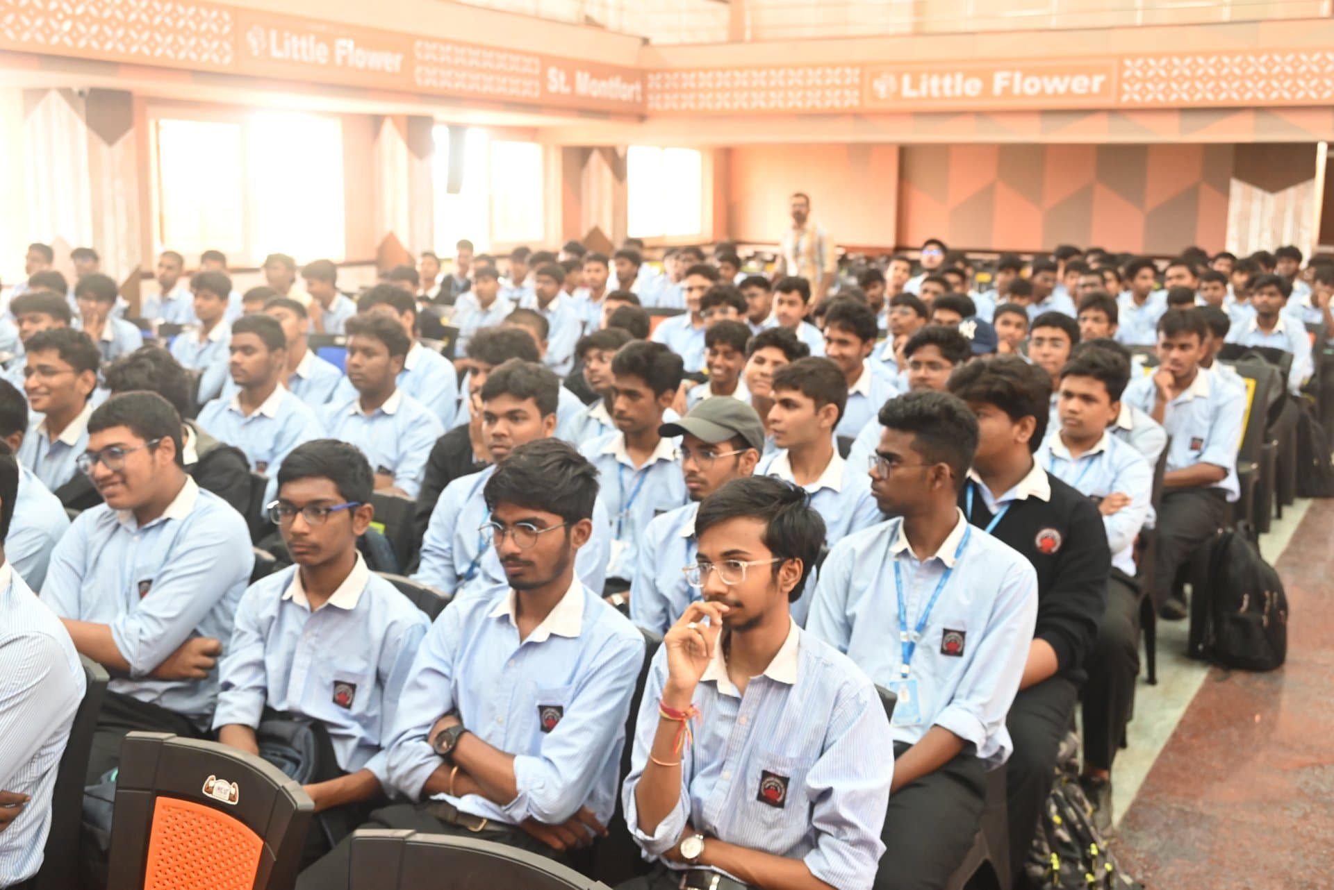 Student Gathering for Interactive Educational Seminar