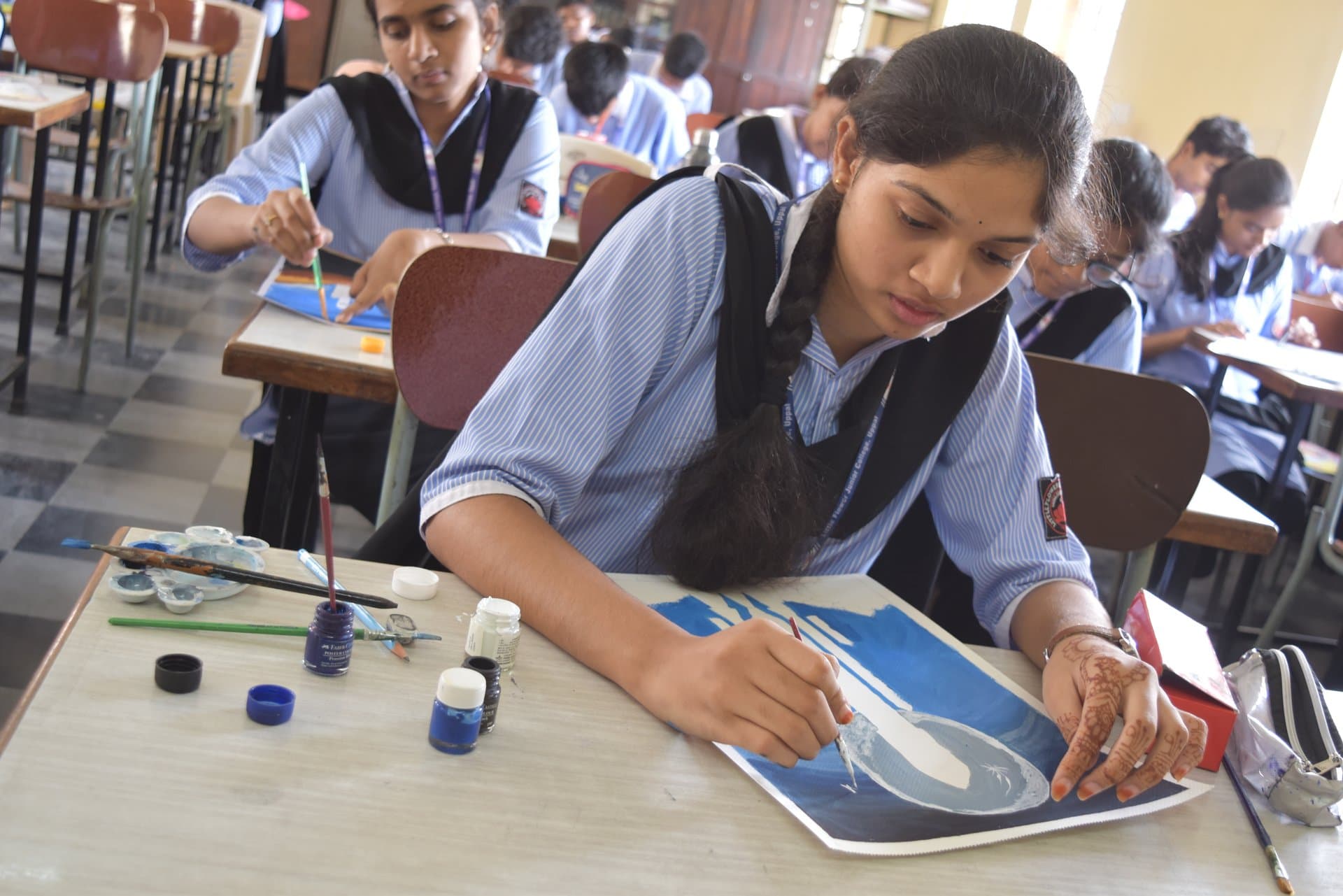 Student Participants in Annual Arts & Literary Fest
