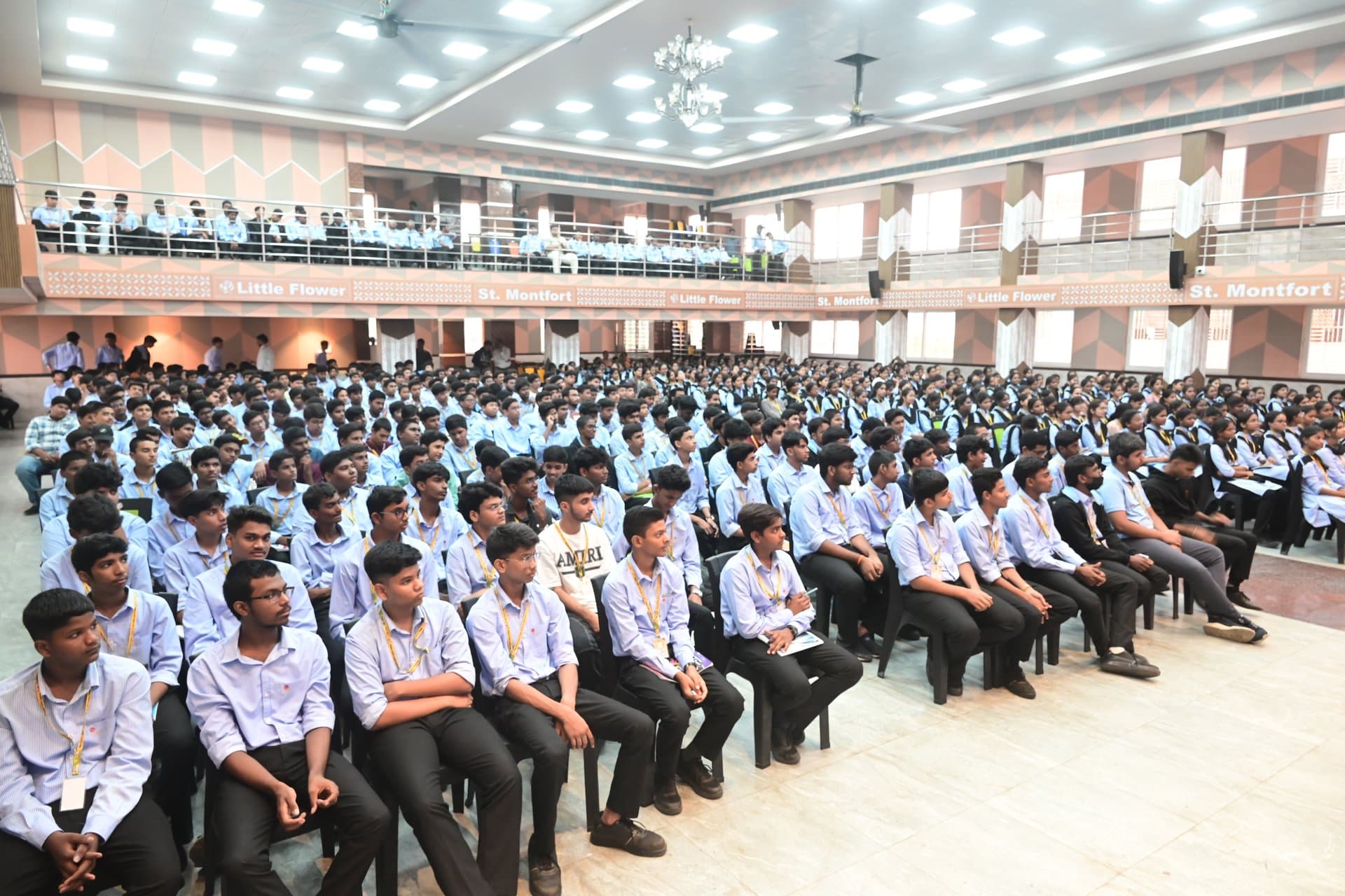 St. Montfort Auditorium — Full House Student Assembly