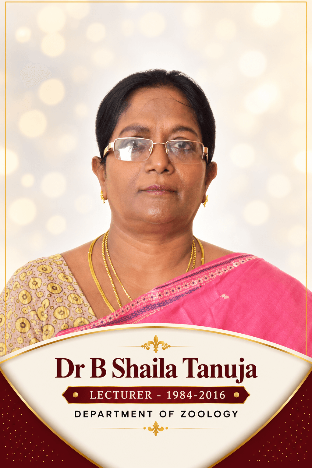 MS. B SHAILA TANUJA
