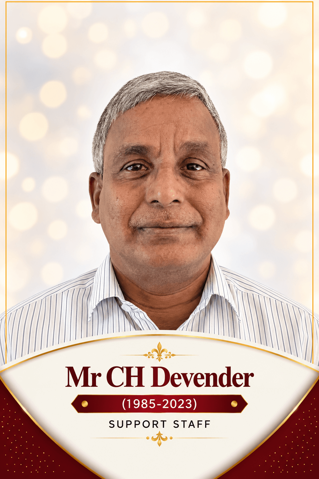 MR. C DEVENDER