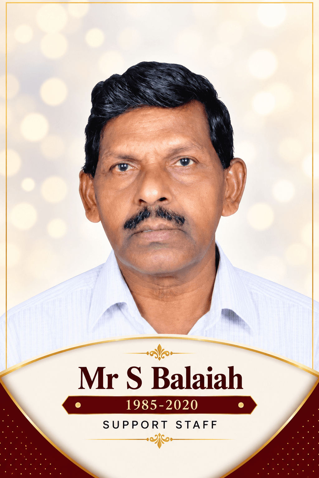 MR. S BALAIAH