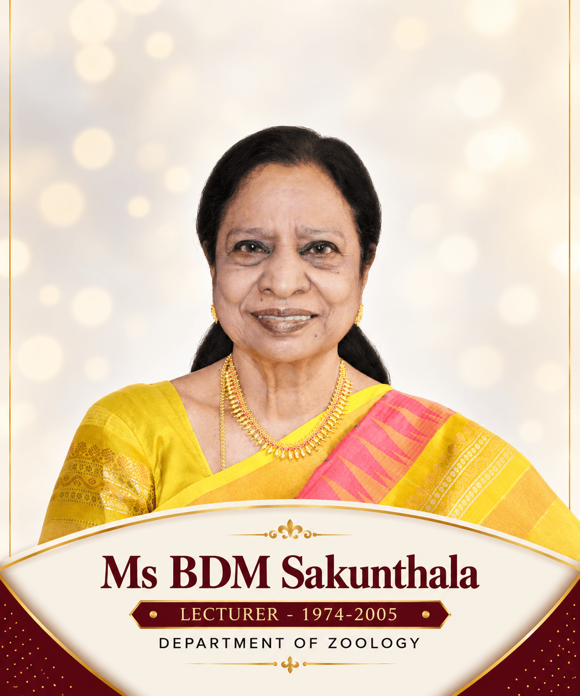 MS. B D M SAKUNTHALA
