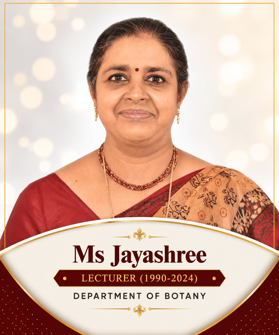MS. JAYASHREE GOPALANKUTTY