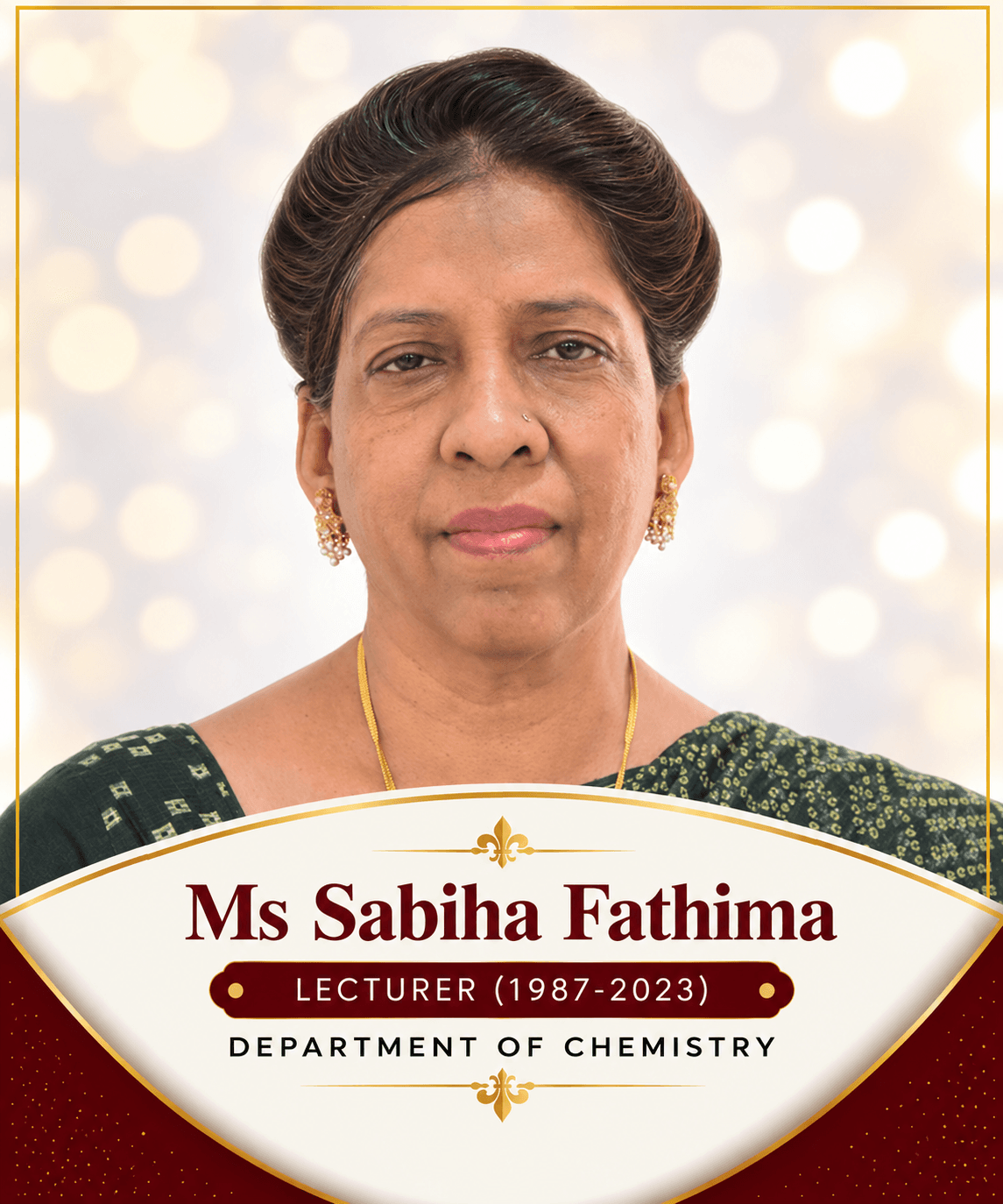 MS. SABIHA FATHIMA