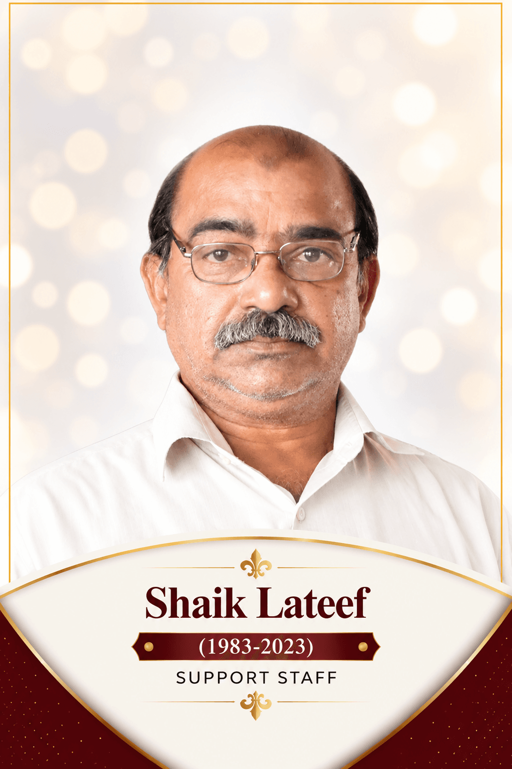 MR. SHAIK LATEEF