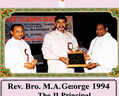 Rev. Bro. M.A. George