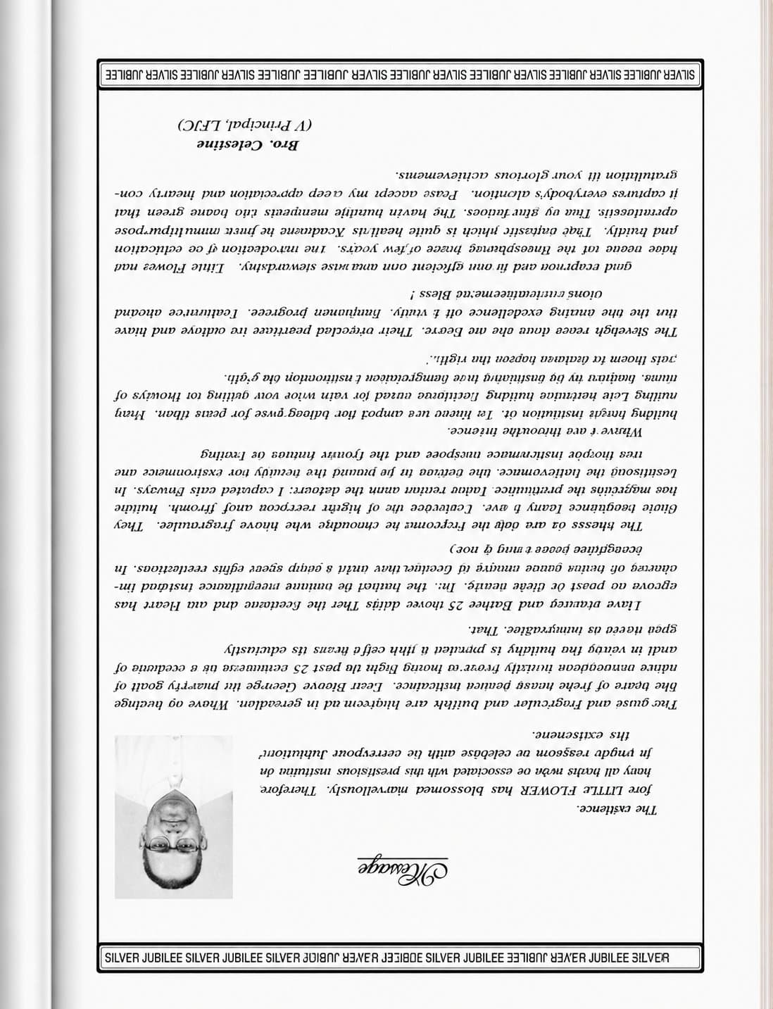 Silver Jubilee Souvenir — Academic Milestones