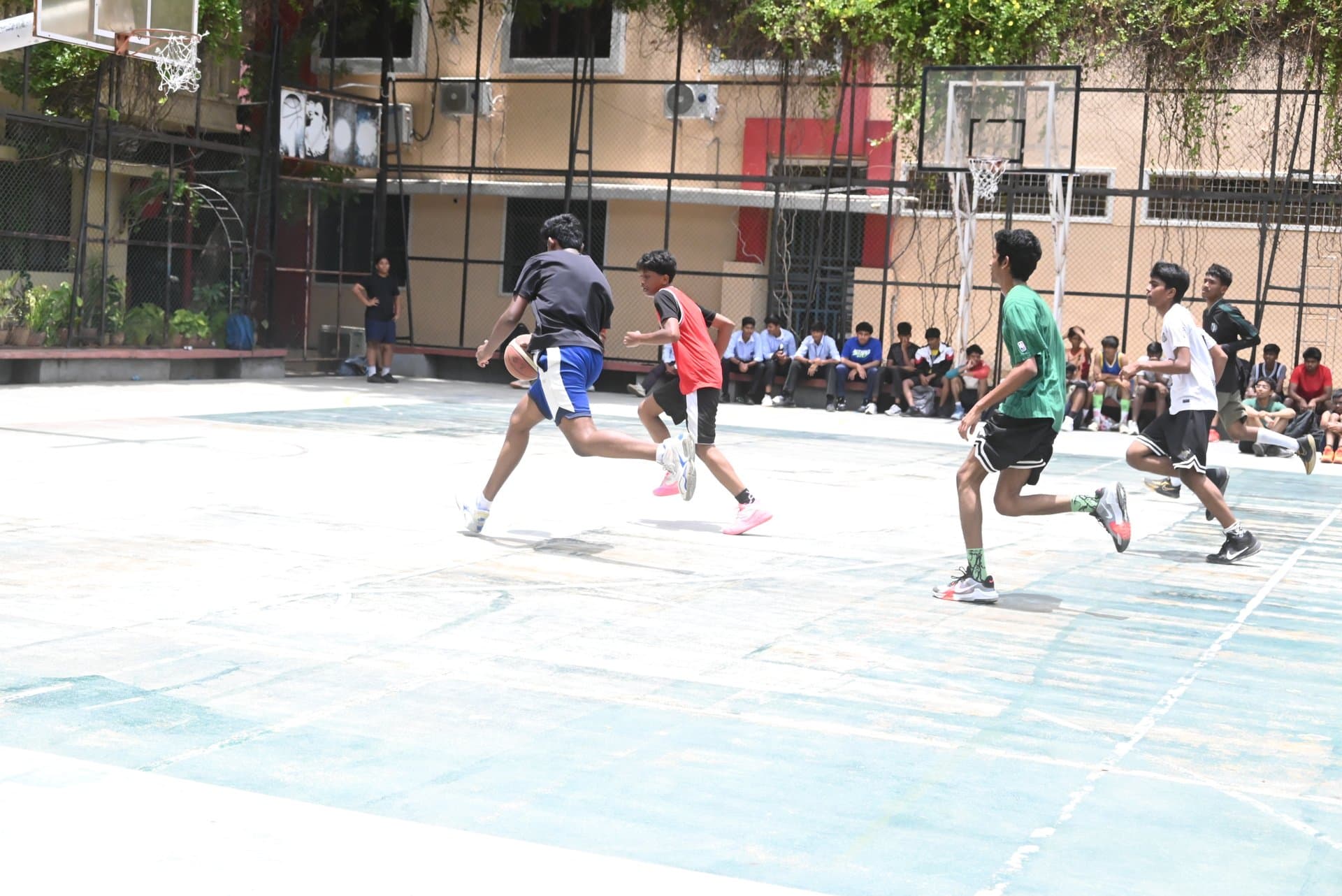 Basketball Match — Drive to the Basket